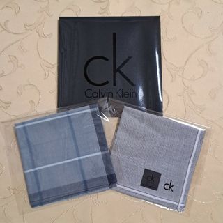 カルバンクライン(Calvin Klein)のCalvin Klein…ハンカチ…2枚(ハンカチ/ポケットチーフ)