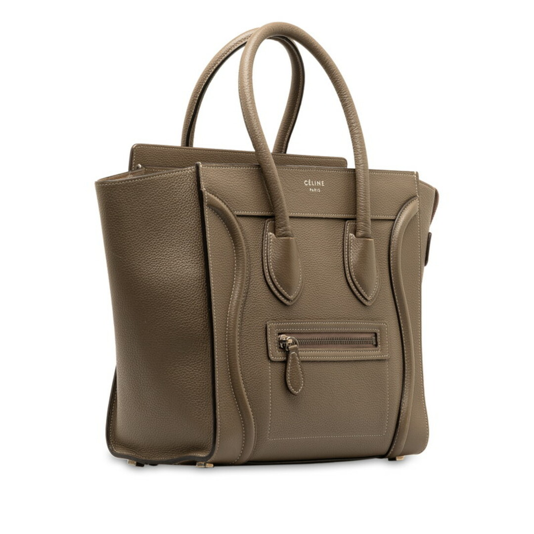 celine(セリーヌ)のセリーヌ ラゲージ マイクロショッパー ハンドバッグ トートバッグ レザー レディース CELINE 【230-46738】 レディースのバッグ(ハンドバッグ)の商品写真