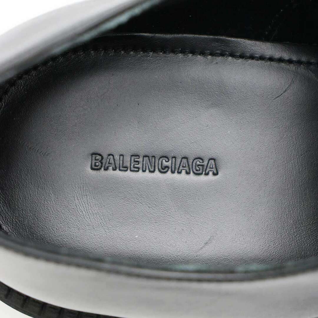 Balenciaga(バレンシアガ)のBALENCIAGA バレンシアガ Rhino スムースカーフスキン ダービーシューズ  ブラック 41 メンズの靴/シューズ(その他)の商品写真