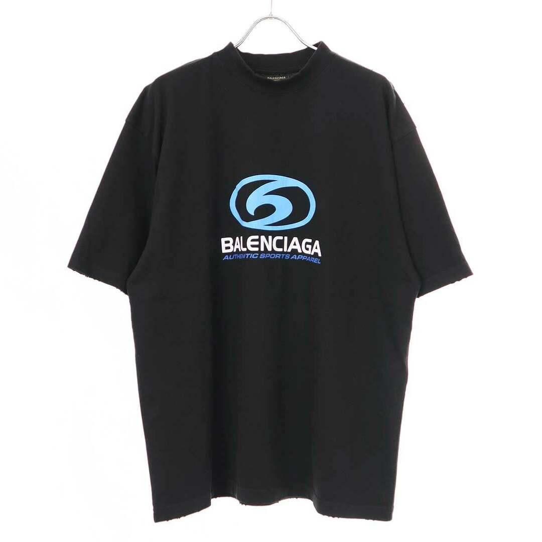 Balenciaga(バレンシアガ)のBALENCIAGA バレンシアガ 24SS SURFER Medium Fit Tee プリントTシャツ 764235 TPVU6 ブラック S メンズのトップス(Tシャツ/カットソー(半袖/袖なし))の商品写真