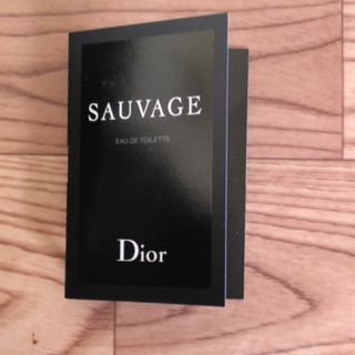 ディオール(Dior)のDIOR SAUVAGE　サンプル(香水(女性用))