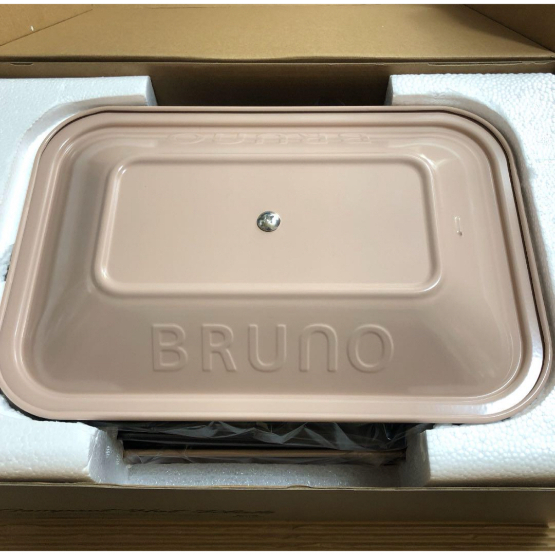 BRUNO(ブルーノ)のBRUNOコンパクトホットプレート Compact Hot Plate スマホ/家電/カメラの調理家電(ホットプレート)の商品写真