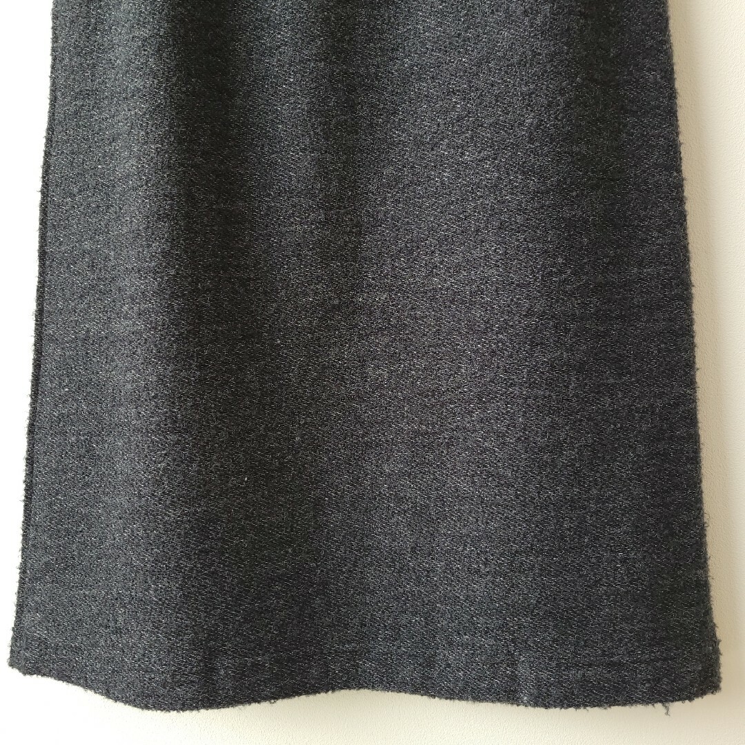 mizuiro ind(ミズイロインド)の新品未使用タグ付き　ミズイロインド　フレアロングスカート　ウール混　ウエストゴム レディースのスカート(ロングスカート)の商品写真