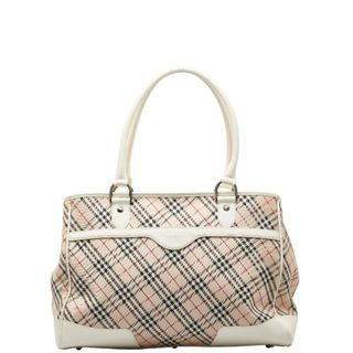 バーバリー(BURBERRY)のバーバリー ノバチェック トートバッグ ハンドバッグ キャンバス レディース BURBERRY 【1-0147434】(トートバッグ)