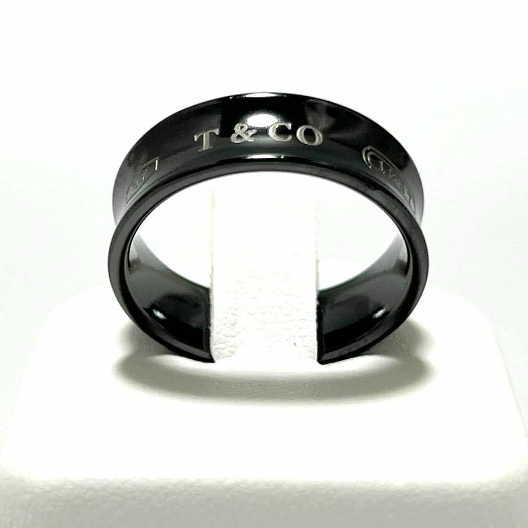 Tiffany & Co.(ティファニー)の【20号・幅広・超美品】ティファニー　メンズ　ナロー　リング　指輪　チタン メンズのアクセサリー(リング(指輪))の商品写真