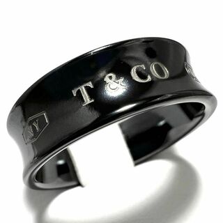 ティファニー(Tiffany & Co.)の【20号・幅広・超美品】ティファニー　メンズ　ナロー　リング　指輪　チタン(リング(指輪))