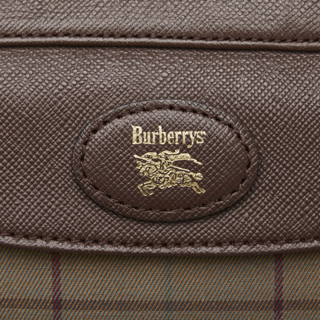 BURBERRY(バーバリー)のバーバリー チェック ポーチ セカンドバッグ キャンバス レディース BURBERRY 【1-0147696】 レディースのファッション小物(ポーチ)の商品写真