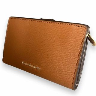 マイケルコース(Michael Kors)のマイケルコース　MKサークルロゴ　L字ファスナー　折り財布　ゴールド金具(財布)