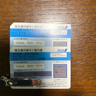 エーエヌエー(ゼンニッポンクウユ)(ANA(全日本空輸))のANA株主優待 2枚(航空券)