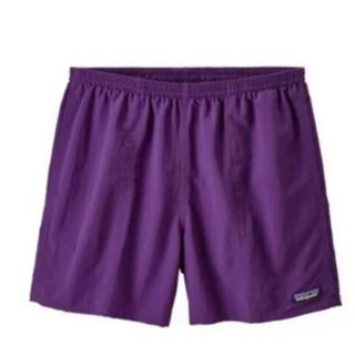 パタゴニア(patagonia)のパタゴニア　バギーズショーツ　xsサイズ　パープル　5インチ　新品(ショートパンツ)