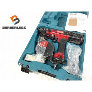 マキタ(Makita)の☆中古品☆makita マキタ 41mm 高圧エアビス打ち機 AR411HR ターボドライバ ボード ケース付 89445(工具)