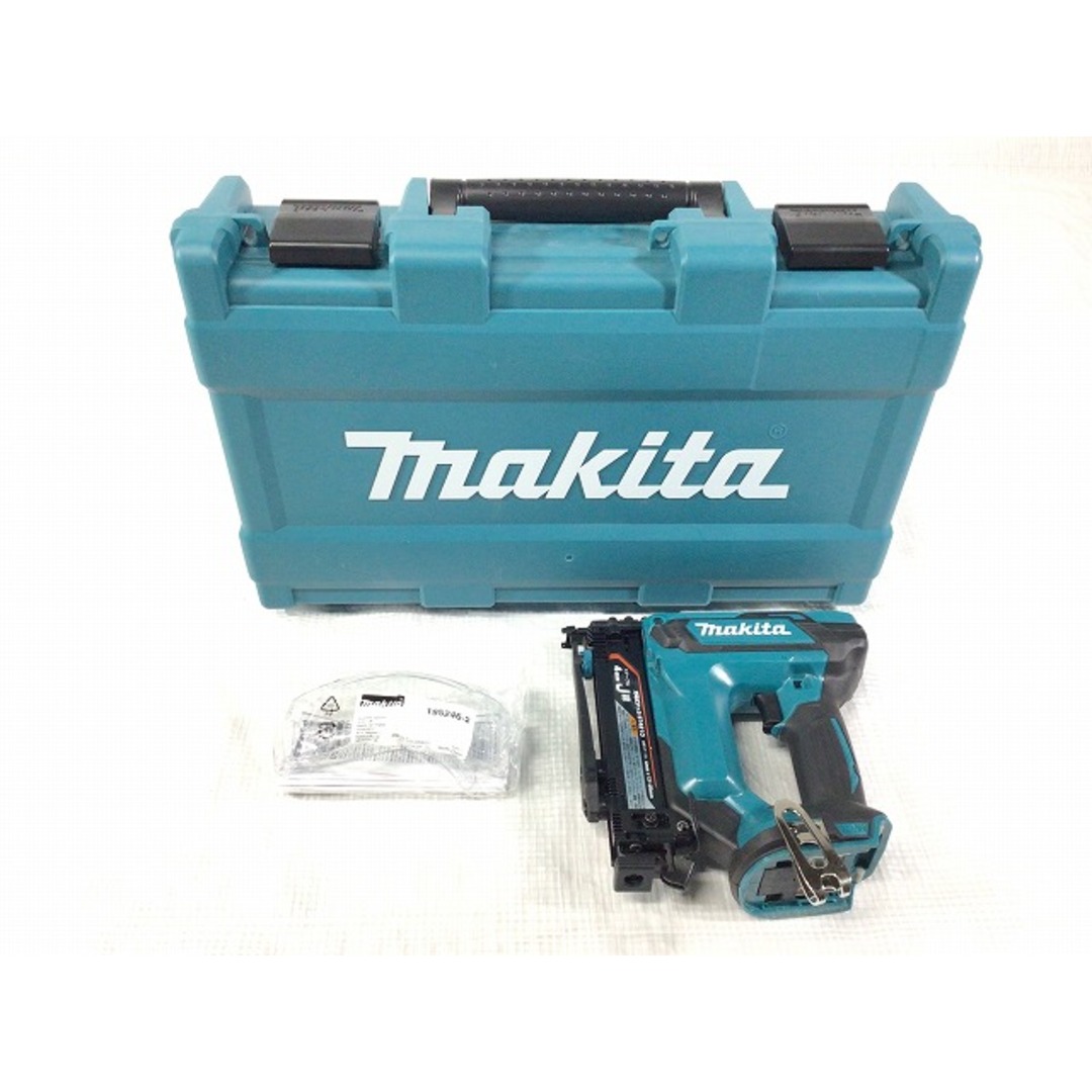 Makita(マキタ)の☆美品☆makita マキタ 18V 25mm 充電式タッカ ST421DZK 本体 ケース付き 89523 自動車/バイクのバイク(工具)の商品写真