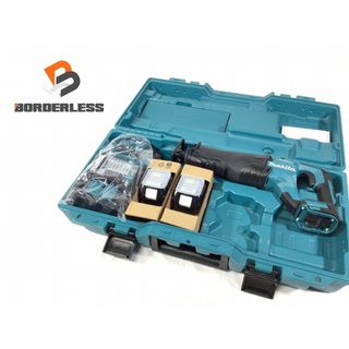 マキタ(Makita)の☆未使用品コメント必読☆makita マキタ 18V 充電式レシプロソー JR187DRGX バッテリー2個(6.0Ah) 充電器 ケース付 コードレス 89609(工具)