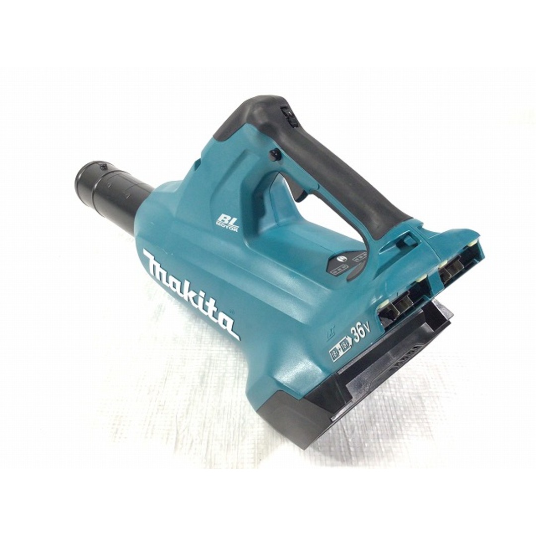 Makita(マキタ)の☆美品☆makita マキタ 18V×2＝36V 充電式ブロワー MUB362D 本体＋ノズル 強力 コードレス ハンディ 送風機 造園 89610 自動車/バイクのバイク(工具)の商品写真