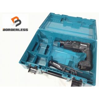 マキタ(Makita)の☆美品☆makita マキタ 18V 18mm 充電式ハンマドリル HR182DZKB 黒/ブラック 本体＋ケース付 コードレス ハンマードリル 穴あけ 89611(工具)