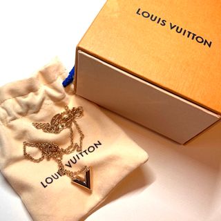 ルイヴィトン(LOUIS VUITTON)の【LOUIS VUITTON】ピンクゴールドネックレス正規品◎美品です！(ネックレス)