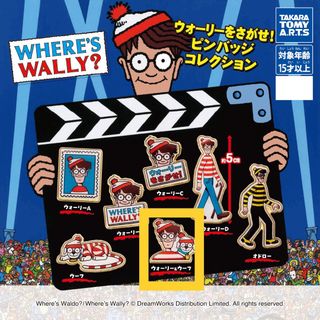 ウォーリー(WOLY)のウォーリーをさがせ！　ピンバッジ(キャラクターグッズ)