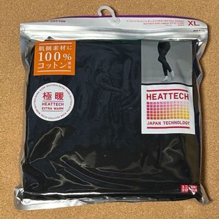 ユニクロ(UNIQLO)の極暖エクストラウォーム コットンレギンス 黒  XL   UNIQLO ユニクロ(レギンス/スパッツ)