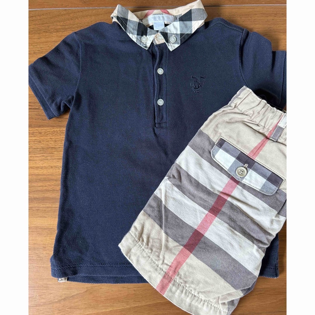 BURBERRY(バーバリー)のBURBERRY セットアップ　フォーマル　ノバチェック キッズ/ベビー/マタニティのキッズ服男の子用(90cm~)(パンツ/スパッツ)の商品写真