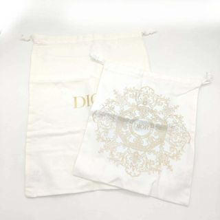 クリスチャン・ディオール ミニポーチ 巾着袋 小物入れ 布袋 ギフト梱包 レディース Christian Dior