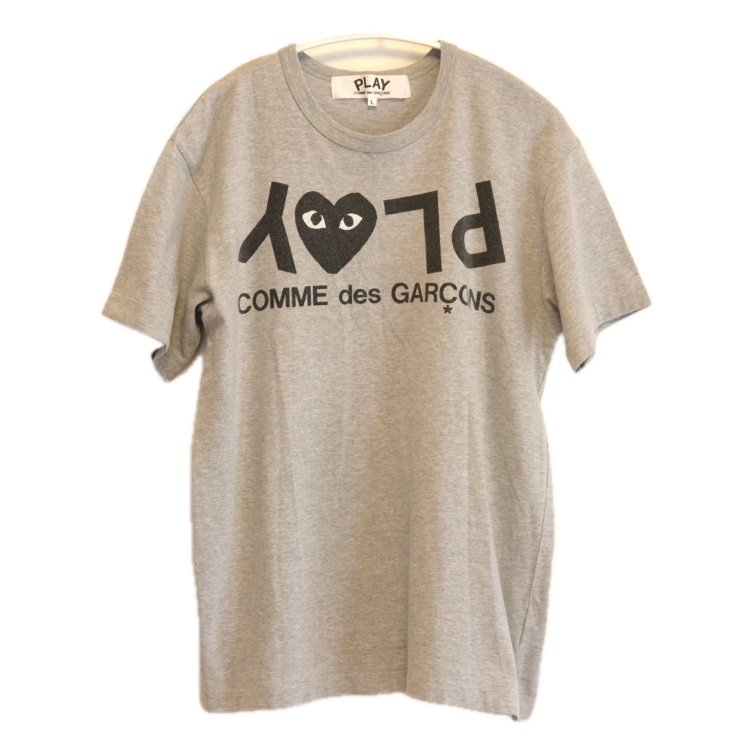 COMME des GARCONS(コムデギャルソン)のコムデギャルソン　Tシャツ　グレー　メンズ　Lサイズ メンズのトップス(Tシャツ/カットソー(半袖/袖なし))の商品写真