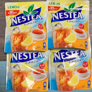 ネスレ(Nestle)のホットでもアイスでもOK！　ネスレ　ネスティー　紅茶　16杯分×4袋セット(茶)