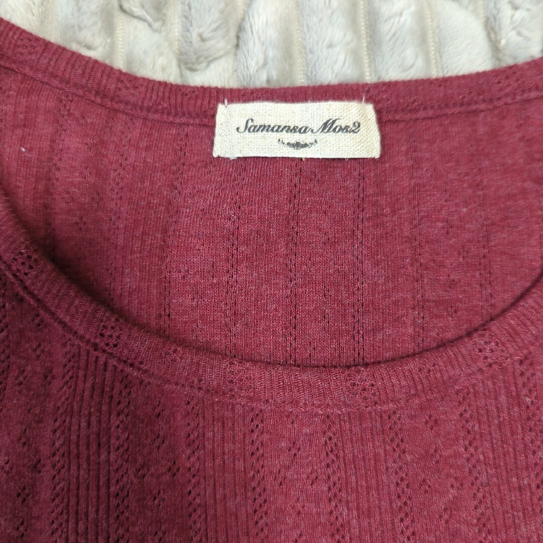 SM2(サマンサモスモス)のSamansa Mos2　半袖カットソー レディースのトップス(カットソー(半袖/袖なし))の商品写真