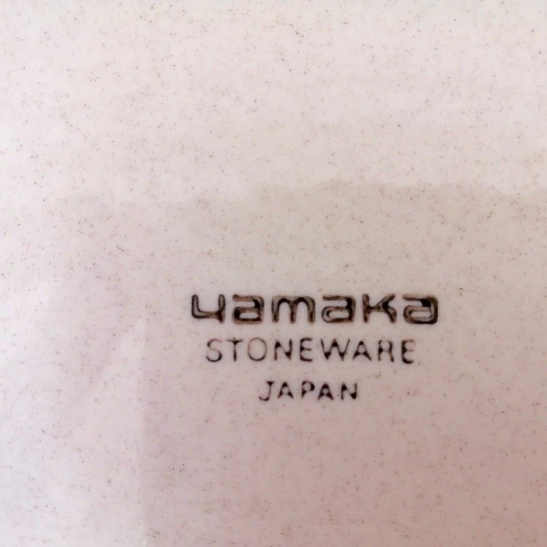yamaka(ヤマカ) ストーンウェア 中皿 ５枚セット インテリア/住まい/日用品のキッチン/食器(食器)の商品写真