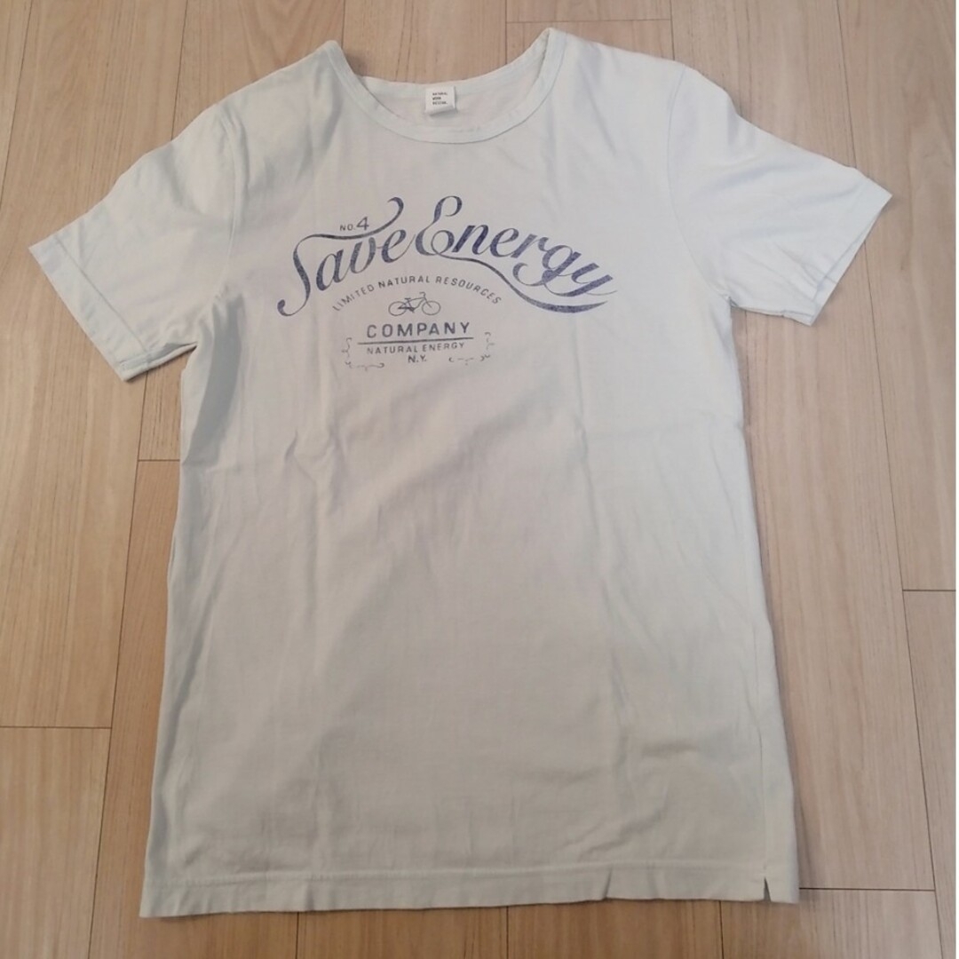 QUADRO(クアドロ)の【中古品❗】quadro　半袖Tシャツ　ライトブルー メンズのトップス(Tシャツ/カットソー(半袖/袖なし))の商品写真