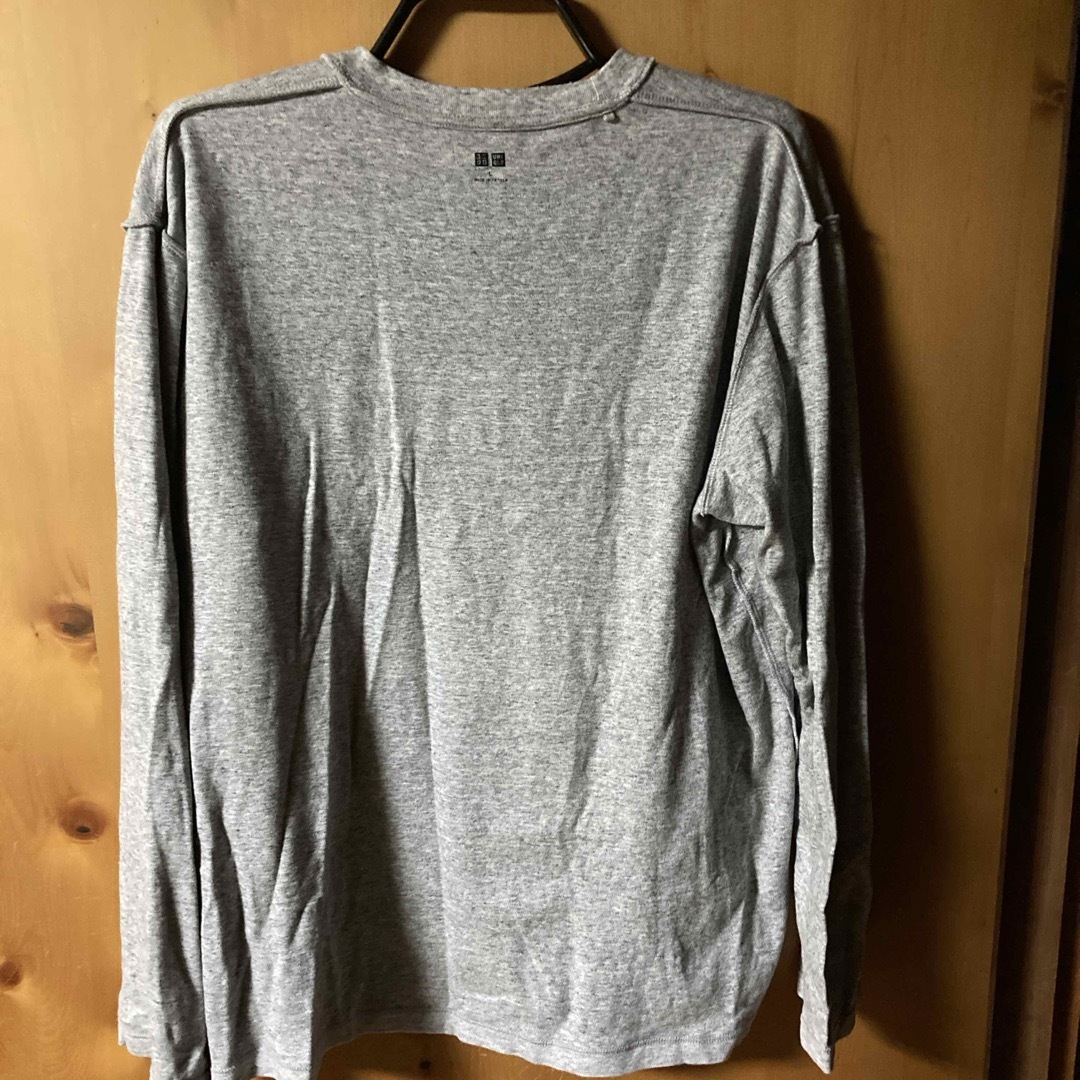 UNIQLO(ユニクロ)のユニクロ　長袖シャツ メンズのトップス(Tシャツ/カットソー(七分/長袖))の商品写真