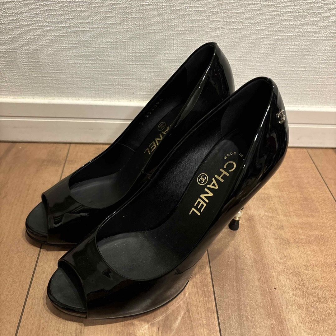 シャネル オープントゥパンプス シャネル オープントゥパンプス