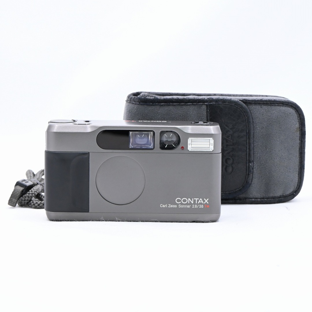 CONTAX T2 チタンブラック スマホ/家電/カメラのカメラ(フィルムカメラ)の商品写真