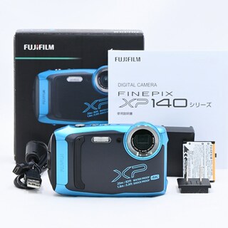 フジフイルム(富士フイルム)のFUJIFILM FinePix XP140 スカイブルー(コンパクトデジタルカメラ)