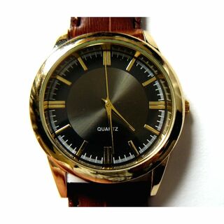 紳士金色腕時計(腕時計(アナログ))
