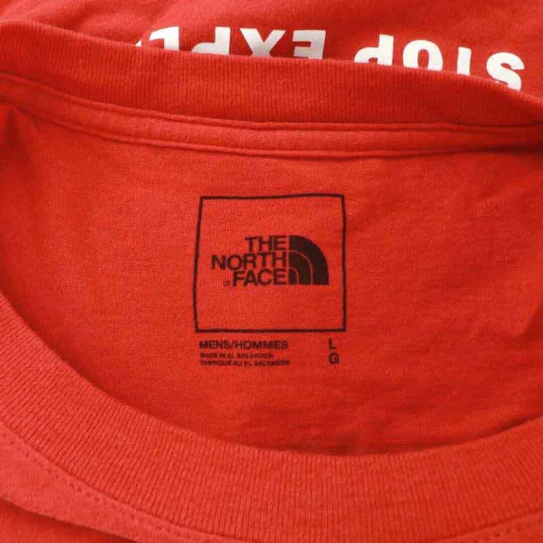 THE NORTH FACE(ザノースフェイス)のTHE NORTH FACE ハーフドームプリント半袖Tシャツ  L 赤 黒 白 メンズのトップス(Tシャツ/カットソー(半袖/袖なし))の商品写真