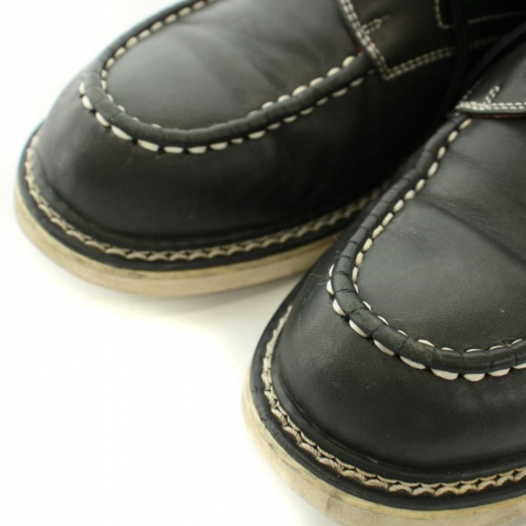 REGAL(リーガル)のREGAL ワークブーツ スニーカー ローカット レザー 25.5cm 黒 メンズの靴/シューズ(ブーツ)の商品写真