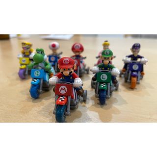 ニンテンドウ(任天堂)のマリオカートWii プルバックバイクコレクション(ゲームキャラクター)