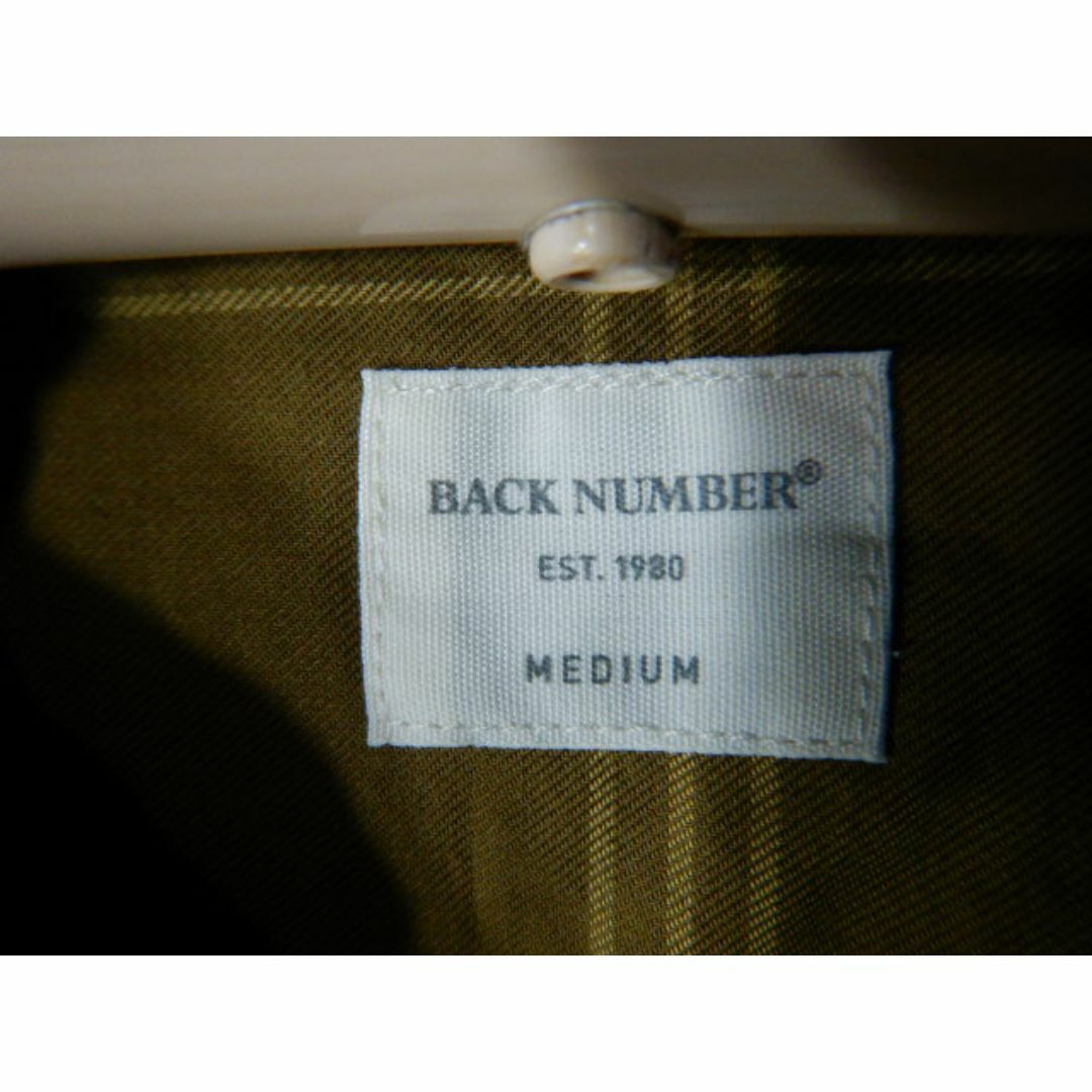 BACK NUMBER(バックナンバー)の8900　バック　ナンバー　長袖　チェック　デザイン　シャツ　 メンズのトップス(シャツ)の商品写真