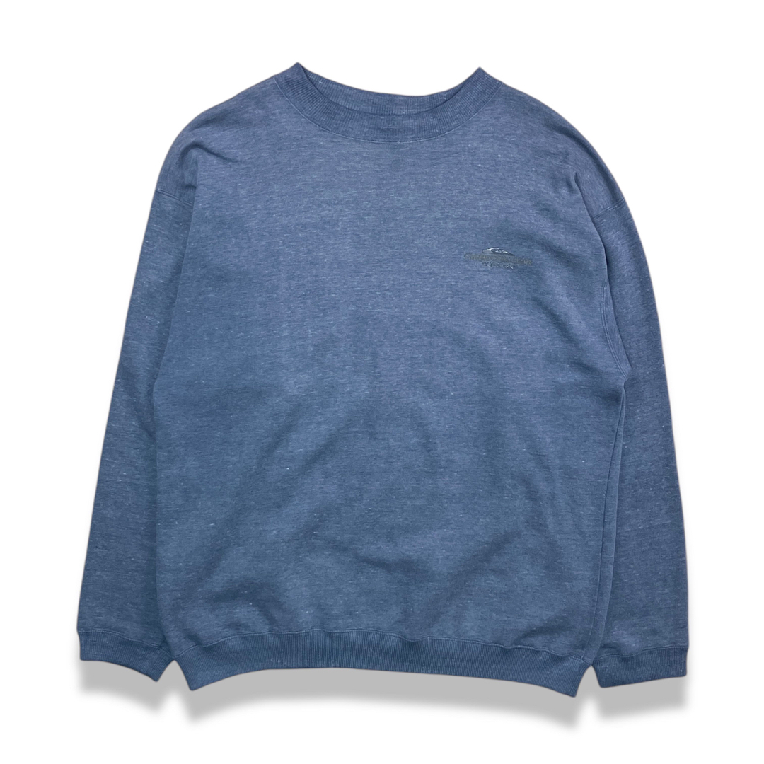 QUIKSILVER - 90s クイックシルバー スウェットシャツ ヘザー QUIKSILVER - 90s クイックシルバー スウェットシャツ ヘザー