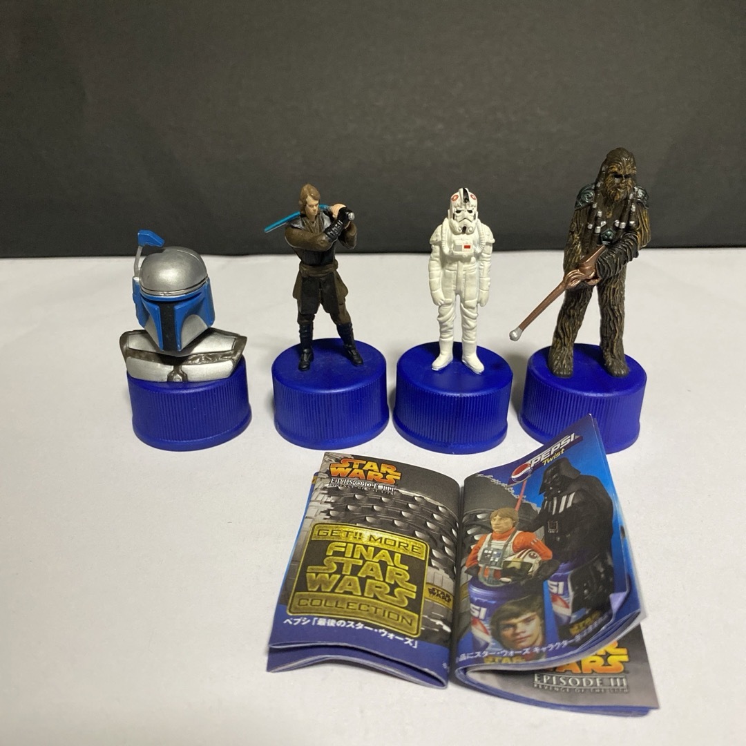 ペプシ スターウォーズ ペットボトルキャップ フィギュア PEPSI ペプシ スターウォーズ ペットボトルキャップ フィギュア PEPSI