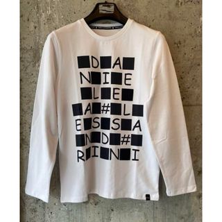 ダニエレアレッサンドリーニ(DANIELE ALESSANDRINI)のDANIELEALESSANDRINI 長袖Tシャツ ホワイト 16(Tシャツ/カットソー(七分/長袖))