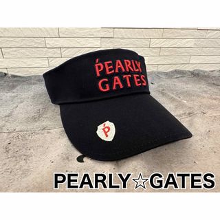 パーリーゲイツ(PEARLY GATES)のパーリーゲイツ　サンバイザー　twice 帽子(ウエア)