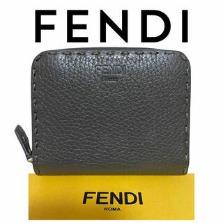 【新品に近い】フェンディ FENDI 二つ折り財布