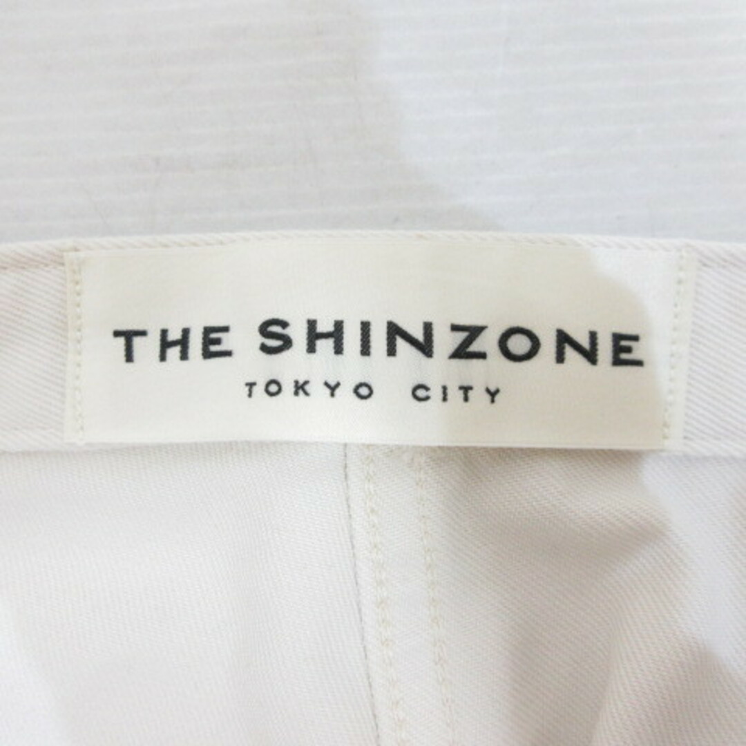 Shinzone(シンゾーン)のシンゾーン Shinzone 美品 オーソリティ パンツ 36 オフホワイト レディースのパンツ(その他)の商品写真