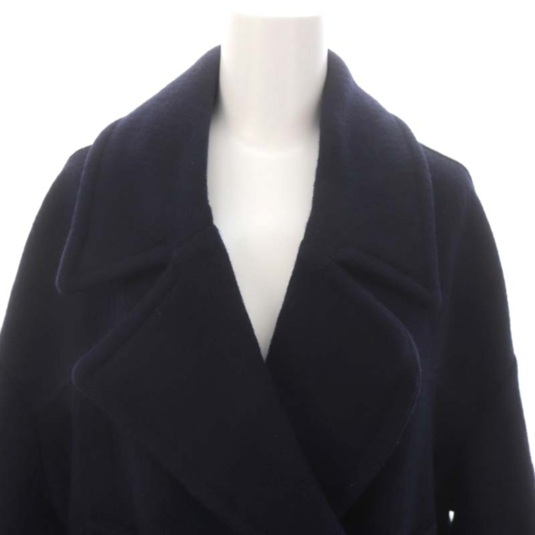 ZARA - ザラ manteco ショートコート Pコート ウール XS 紺 ZARA - ザラ manteco ショートコート Pコート ウール XS 紺