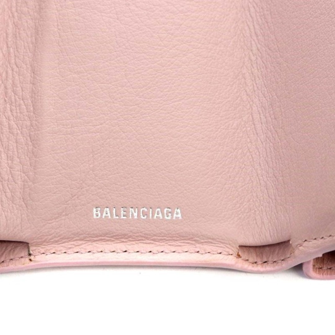 Balenciaga(バレンシアガ)のバレンシアガ ペーパーミニウォレット 財布 三つ折り ピンク 391446 レディースのファッション小物(財布)の商品写真