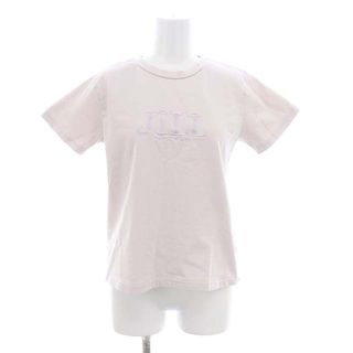 ジルバイジルスチュアート(JILL by JILLSTUART)のジルバイジルスチュアート 23SS シシュウロゴTシャツ カットソー 半袖 FR(Tシャツ(半袖/袖なし))