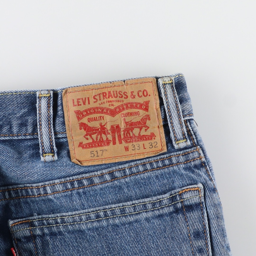 Levi's(リーバイス)の古着 リーバイス Levi's 517-4891 ユーロモデル ブーツカットデニムパンツ メキシコ製 W33 L32 メンズw33 /eaa444435 メンズのパンツ(デニム/ジーンズ)の商品写真