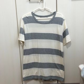 チャオパニック(Ciaopanic)の春夏に！チャオパニック　メンズ　半袖ボーダーTシャツ　Ｌサイズ(Tシャツ/カットソー(半袖/袖なし))