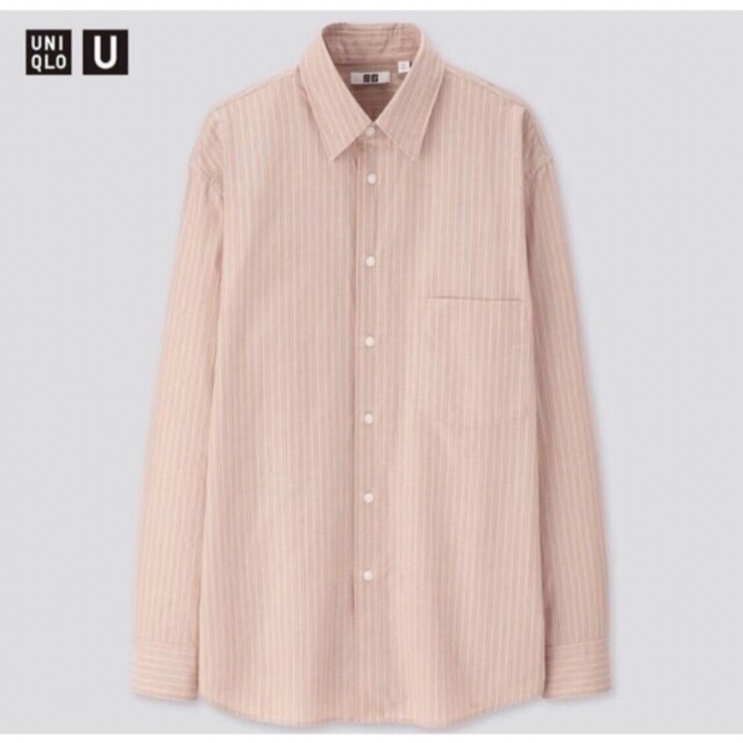 UNIQLO(ユニクロ)のUNIQLOU ストライプレギュラーカラーシャツ メンズのトップス(シャツ)の商品写真